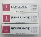 Lot 3 Rembrandt Intense Stain Whitening Fluoride Toothpaste 3.5oz Mint 3/2025