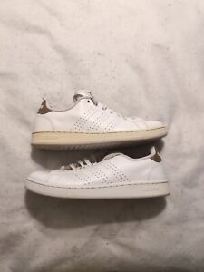 Adidas Womens Cloudfoam Advantage F36223 White Casual Shoes Sneakers Size 9