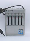 Sony SEQ 50 5 Band equalizer portable for WM D 6 C D 3 etc. Tested working