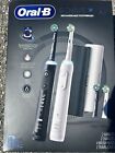 Oral-B Genius X With A.I. Electric Toothbrush (2 Pack) Black-White