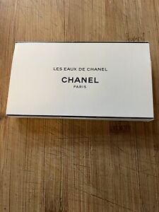 Chanel - LES EAUX de Chanel - Set of 6 NEW Fragrance Samples .05 fl oz each NIB
