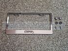 Mini Cooper S Chrome Stainless Steel US/Canada License Plate Frame