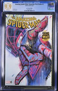 Amazing Spider-Man Gang War First Strike #1 CGC 9.9 Brys Limited Edition Tao