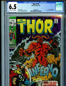 Thor #176 CGC 6.5 1970 Marvel Comics K28