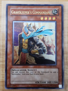 Gravekeeper's Commandant FOTB-EN015 Ultimate Rare NM-Mt