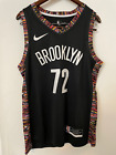 New ListingBrooklyn Nets Biggie Black City Edition Jersey By Nike Color Black Size Large