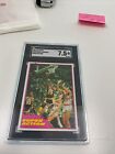 Magic Johnson Super Action Solo Rookie Card 1981 Topps West #109 SGC 7.5 LAKERS