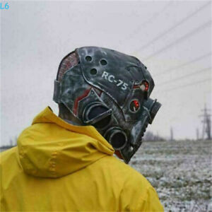 Steampunk Robot Helmet Headgear Masque Cosplay Face Mask Halloween Head Cover