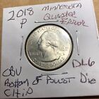 2018 P Minnesota Washington Quarter Mint Error Coin