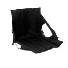 New ListingPortable Stadium Seat Chair Reclining Black Bleacher Padded Cushion W/ Armrest