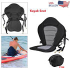 Adjustable Padded Canoe Kayak Seat Backrest Sit On Top with Detachable Back Bag