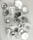 Lot Of Elgin 0 And 3/0 Watch Movements For Parts