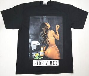 Marijuana T-shirt Urban Streetwear High Weed 420 Smoke Men's 100% Cotton Tee New