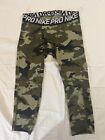 Nike 3/4 Length Compression Tights Camo Large