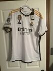 ADIDAS BELLINGHAM REAL MADRID CHAMPIONS LEAGUE AUTHENT MATCH HOME JERSEY 2023/24