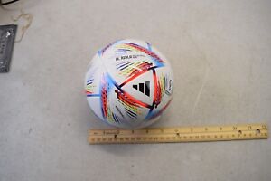 Adidas AL RIHLA FIFA WORLD CUP Qatar 2022 OFFICIAL PRO Mini Match Ball, Size 1
