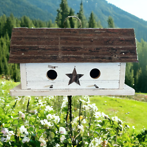 Rustic Amish Handmade Birdhouse