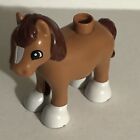 Lego Duplo Brown Cow Figure toy
