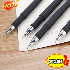 0.5 Black Gel Pen Full Matte Water Pens Writing Stationery Supply Office-NICE US