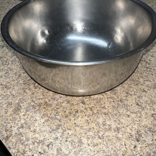 Vintage Vollrath Stainless Steel Mixing Bowl #6933 3 Quart EUC