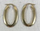 Vintage 14K Gold Hoop Earrings 2.6 Grams
