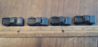 Lot of 3: TootsieToy Chevy Step Side Pickup Trucks 2-inch (+1 with bad axle hold