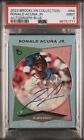 2023 Topps Brooklyn Collection Blue 27/30 Ronald Acuna Jr PSA 9 MINT Auto