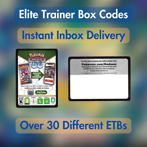 Pokemon TCG Live Codes: Elite Trainer Boxes
