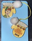 New ListingDisney Happy Holidays 2015 Peter Pan Grand Floridian Resort Mittens Pin LE 5000