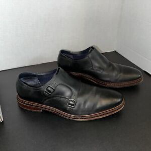 Cole Haan Double Monk Straps Oxford Dress Leather Shoe Men’s Size 9.5 M