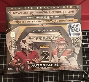 Panini Prizm Football 2020 Hobby Box FOTL 1st Off The Line Exclusive Sealed