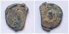 Ancient Byzantine Medieval Lead Seal(Circa 10th-11th centuries AD)9.5g,Very Nice
