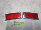 Vintage 72 Arctic Cat Puma 440 Snowmobile Red Tunnel Reflectors 0116-307