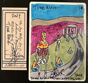 MTG ARTIST PROOF Chinese Coral Helm Time Walk AP Sketch Amy WEBER Magic