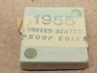 1955 US Silver Proof Set in Original Box & Packaging 1c-50c   [103WEJ]