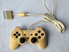 OEM Official PS2 Playstation Dualshock White Yellowing Controller Tested Working