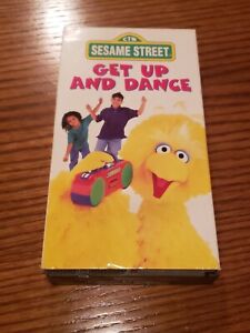 Sesame Street Get Up And Dance VHS