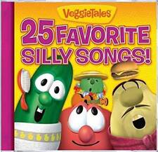 25 Favorite Silly Songs - Audio CD By Veggietales - GOOD