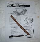 HURST FRAME ADAPTER 298-3273 SHOWING HOW TO USE  IN 49 TO 54 CHEVY