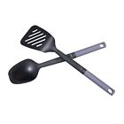 2pc Anti-Scratch Nylon Kitchen Utensils Set - Slotted Spatula Cooking Spoons ...