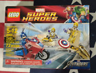 LEGO 6865 Marvel Super Heroes CAPTAIN AMERICA'S AVENGING CYCLE Retired!! NEW
