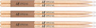 LA SPECIALS 5A Hickory Drumsticks Oval Nylon Tip Three Pairs