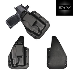 EYV IWB Hybrid Leather/ Kydex Holster - Sig P365XL - TLR7 SUB Light - Left Hand