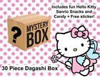 Hello Kitty Snack Crate Candy Gift Box 20 Piece Japanese Dagashi Surprise Lot