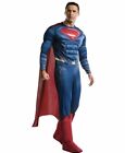 Superman Costume W/ Cape & 6 Pack Abs Halloween Sz XL Men's RUBIE EUC Flawless
