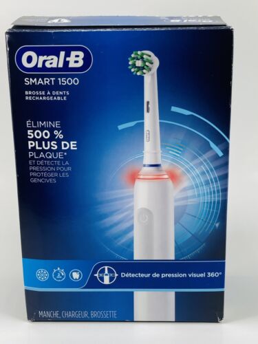 Oral-B Smart 1500 Electric Toothbrush White, 1 Count (READ PLEASE)