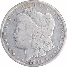 New Listing1884-CC Morgan Silver Dollar VG Uncertified #242