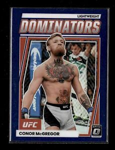 Conor McGregor 2023 Optic Dominators Purple Prizm Insert UFC MMA