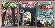 G.I. Combat #159 (VF), #160 (VF), #161 (VF+), Bronze-Age DC War, 1973