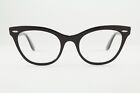 Rare Authentic Ray Ban RB 5226 2034 49mm Black Crystal Cat Eye Glasses Frames